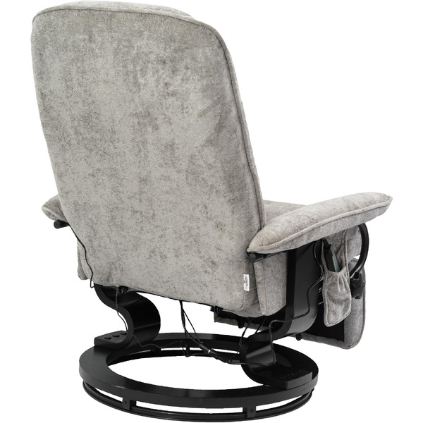 Массажное кресло Calviano 23 (серый плюш)