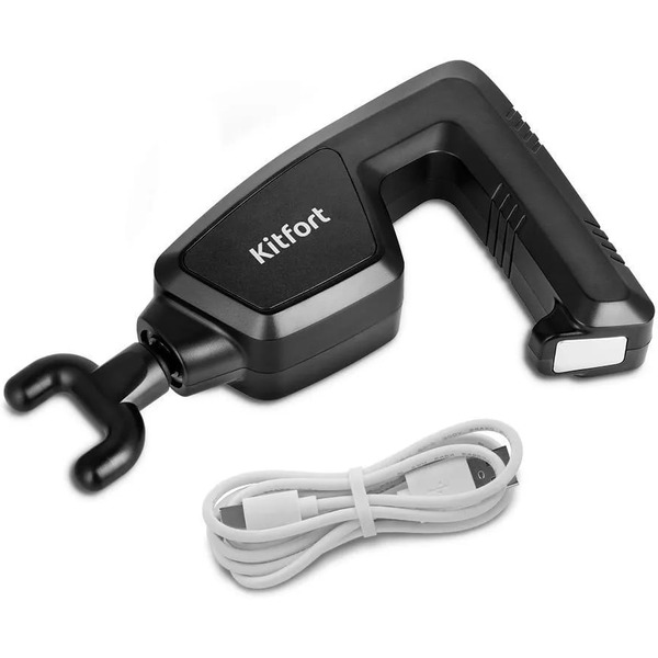 Перкуссионный массажер 2 в 1 Kitfort КТ-2976