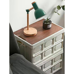 Органайзер складной со столиком и ручками Happy Home HH-002 (зеленый) 50л.