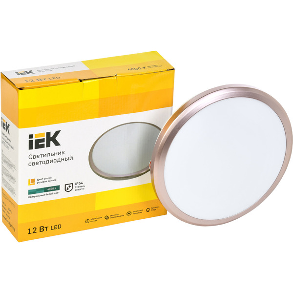 Светильник IEK ДПБ3201 (LDPB0-3201-12-4000-K01)