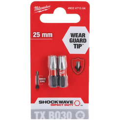 Бита  Milwaukee SHOCKWAVE TX BO30 4932471584