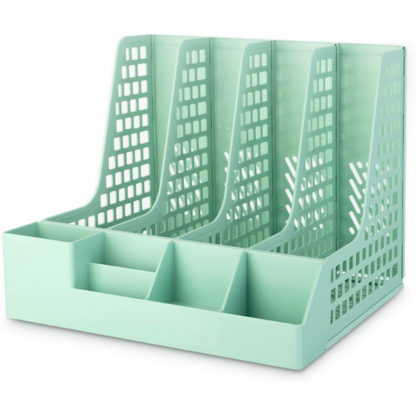 Лоток-органайзер для бумаг и канцелярских принадлежностей DELI PB106GREEN