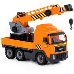 Автомобиль-кран Полесье с поворотной платформой 8824