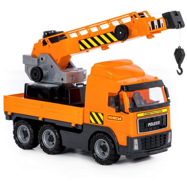 Автомобиль-кран Полесье с поворотной платформой 8824
