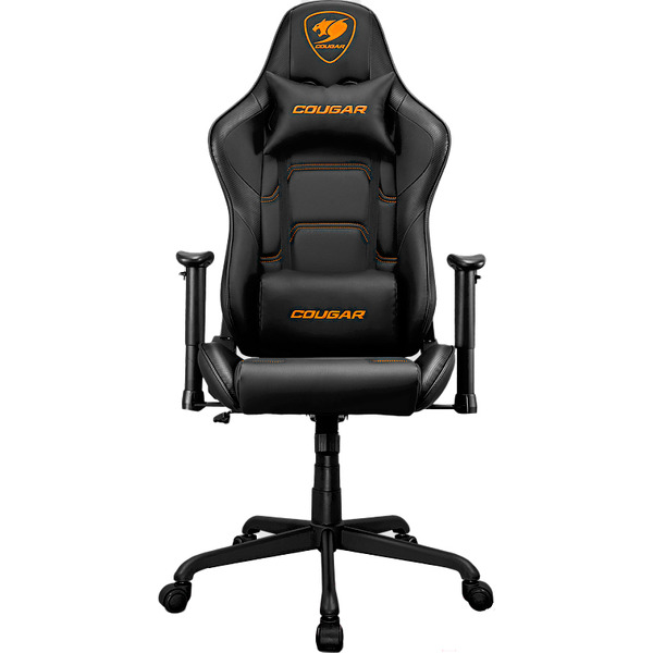 Кресло компьютерное игровое COUGAR Fortress Black (3MELIBLB.VP01)