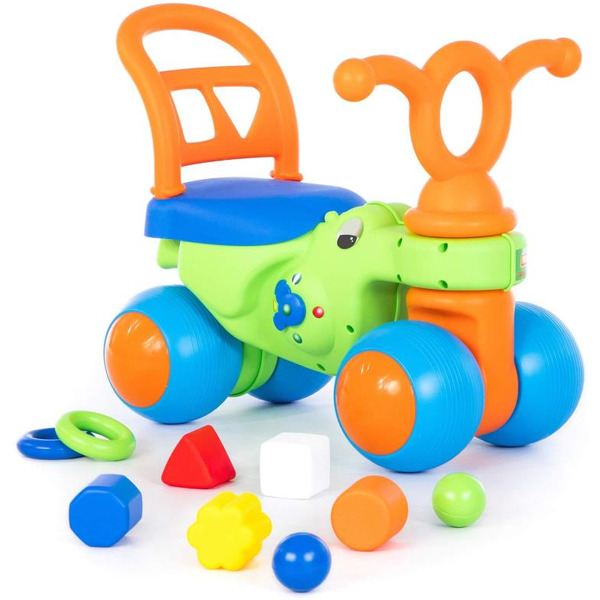 Каталка Полесье Крокодильчик 46154