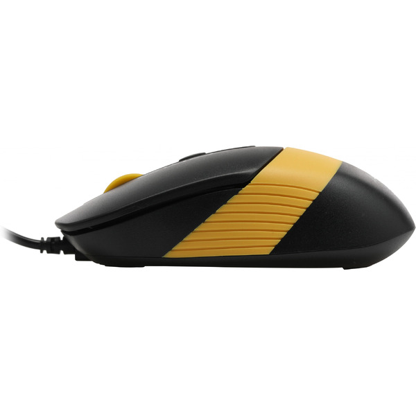 Офисный набор A4Tech Fstyler F1110 (черный/желтый)