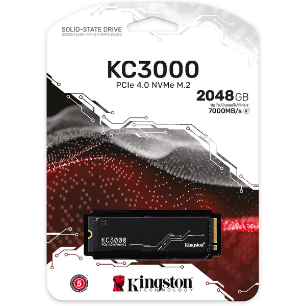 SSD диск Kingston SKC3000D/2048G 2048GB KC3000