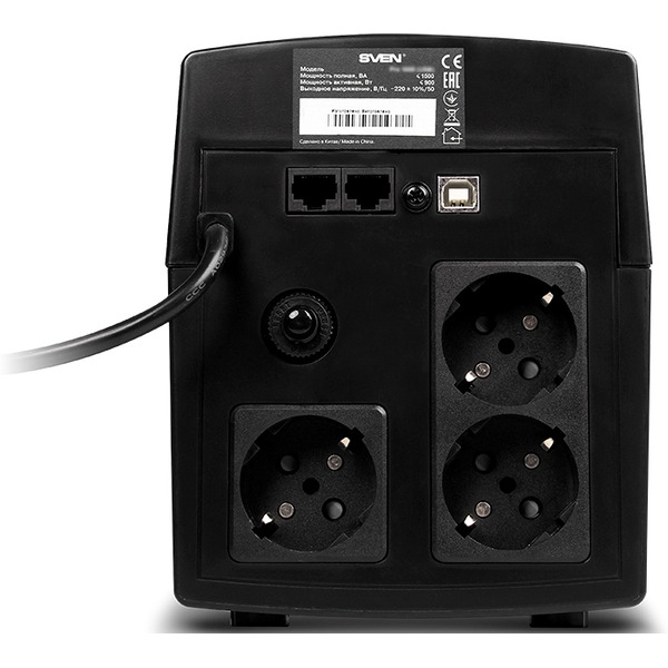 Источник бесперебойного питания SVEN Pro 1500
