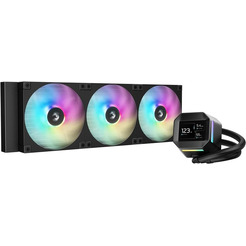 8Система жидкостного охлаждения для процессора DeepCool LM420 R-LM420-BKDMMC-1 + термопаста DS9 3.5г (R-DS9-GY035C-G