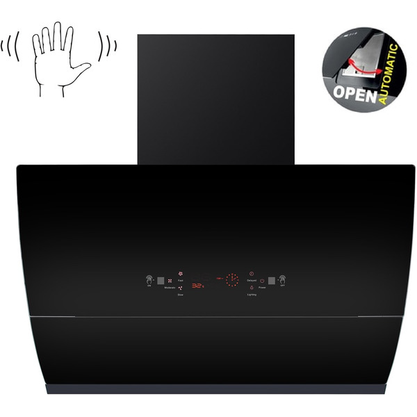 Вытяжка BACKER AH60E-THSL180 Black Glass