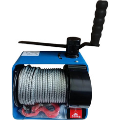 Лебедка ручная червячная Shtapler ЛЧР-500 (0,5т, 25м)