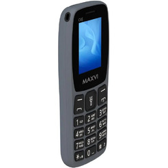 Кнопочный телефон Maxvi C45 (серый)