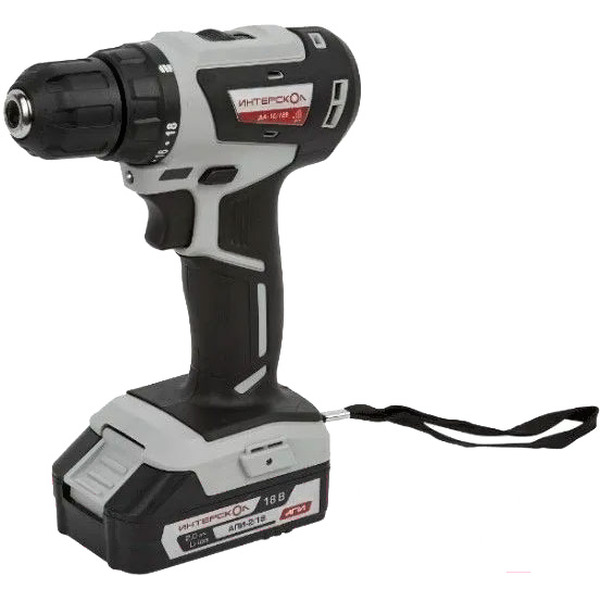 Дрель-шуруповерт Интерскол ДА-10/18В (709.1.2.70)