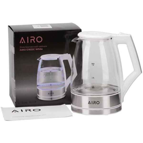 Электрочайник AIRO G1822C (белый)