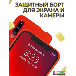 Бампер BINGO Liquid TPU для HUAWEI Honor 9X Красный