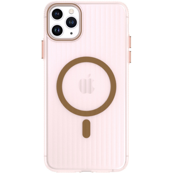 Задняя накладка CASE Translucent Strip Apple iPhone 11 Pro Max, золотой