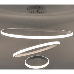 Люстра Estares Akrilika Sim 70W 3R-APP-600x1100-WHITE/CLEAR-220-IP20
