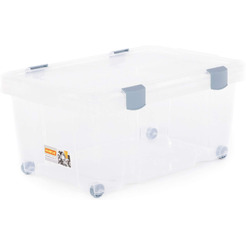 Ёмкость для хранения на колёсиках с крышкой Полесье №51 52100