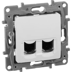 Розетка Legrand Etika 672254(белый)