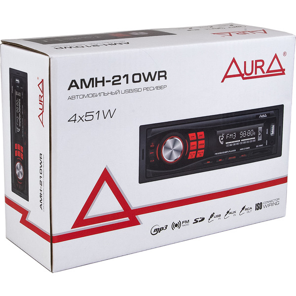 USB-магнитола Aura AMH-210WR