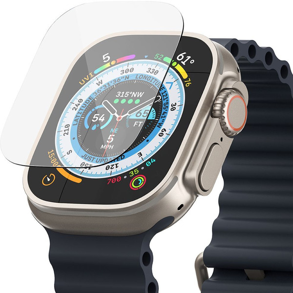 Защитное стекло RINGKE ID FC GLASS для APPLE WATCH ULTRA 1 / 2 (49 MM) CLEAR (4шт)