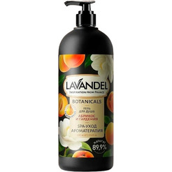 Гель для душа Lavandel Абрикос и гардения (1л)