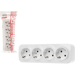 Розетка Leiden Electric Bailly 806009 (белый)
