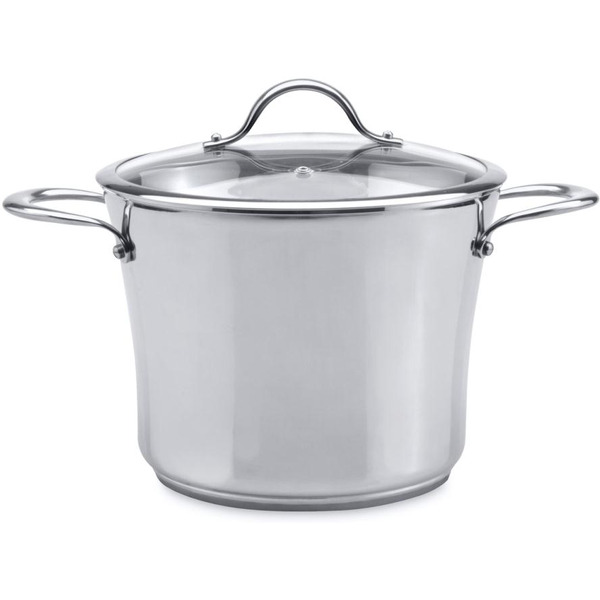 1102795 Tulip кастрюля стекл. крышка 26 см 7,8 л