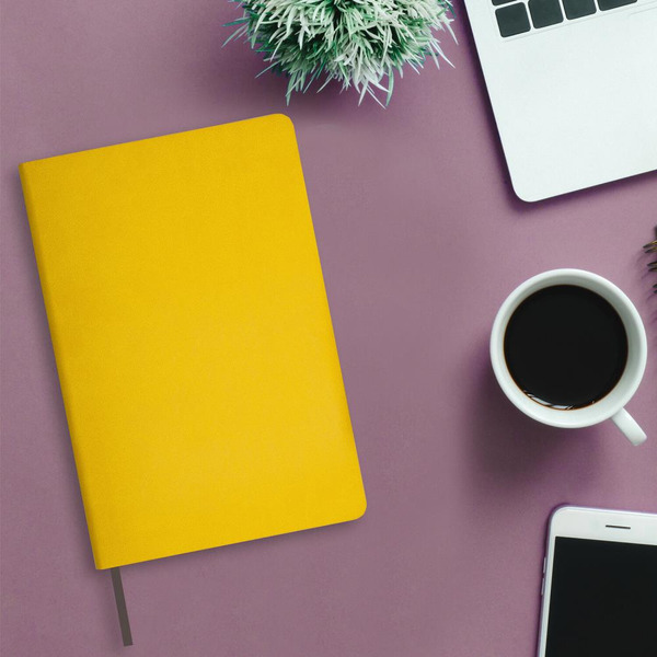 Блокнот BRAUBERG 113316 (желтый)