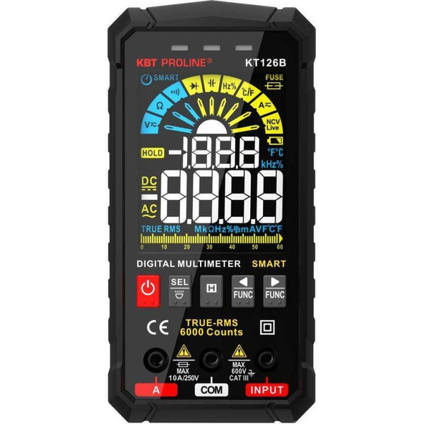 Мультиметр цифровой КВТ 86329 KT 126В серия PROLINE