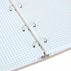 Тетрадь BRAUBERG 404997 на кольцах А5 175х215мм, 120л, твердый картон, клетка