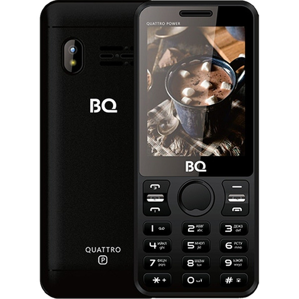 Мобильный телефон BQ-Mobile BQ-2812 Quattro Power (черный)