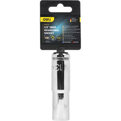 Головка торцевая шестигранная Deli EDQ4313