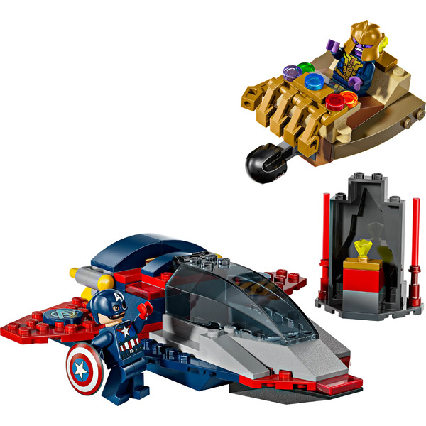 Конструктор LEGO Marvel Капитан Америка против Таноса 76319