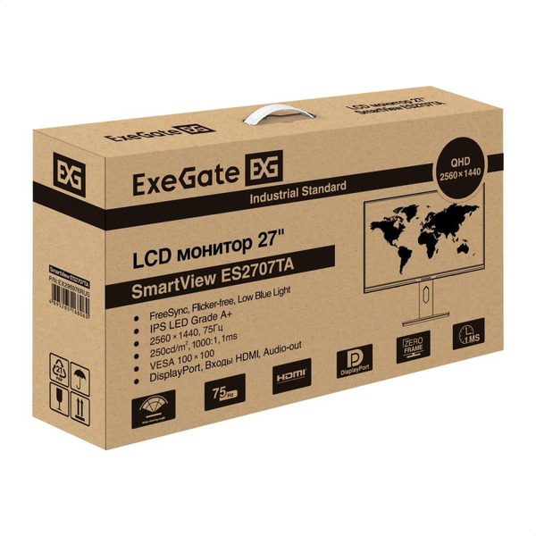 Монитор ExeGate SmartView ES2707TA EX296976RUS