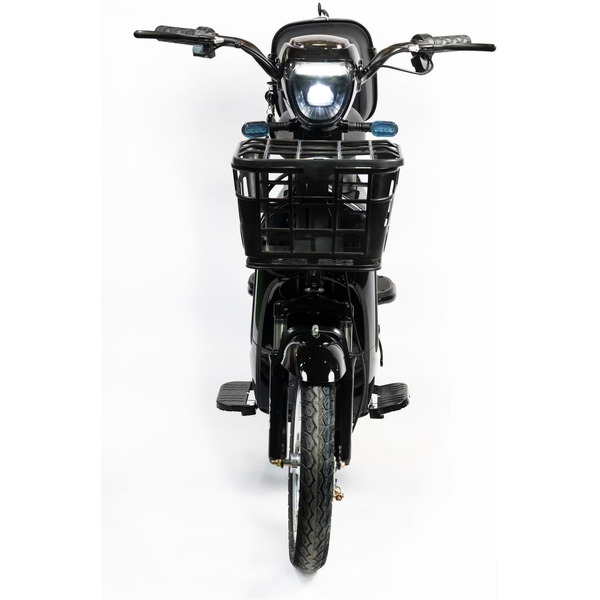 Электровелосипед NOVA EC-03 черный (без цепи)