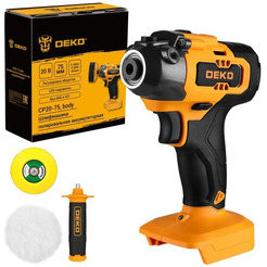 Полировальная машина Deko CP20-75 084-1086 (без АКБ и ЗУ)