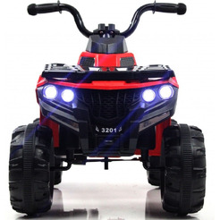 Детский электроквадроцикл RiverToys L222LL (Красный)