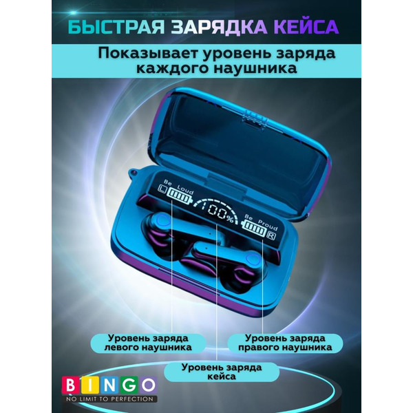 Наушники Bingo M19 Pro (черный)