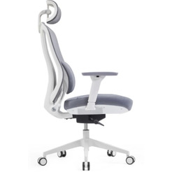 Офисное кресло SPARX FT-18 Pillow White (серый)