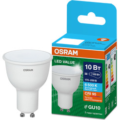 Светодиодная лампа OSRAM PAR16 10W 6500К GU10