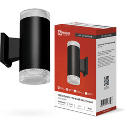 Светильник уличный настенный двусторонний INhome 2xGX53-BL 4690612048178