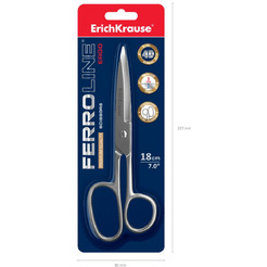Ножницы канцелярские Erich Krause Ferro 18 см 14852