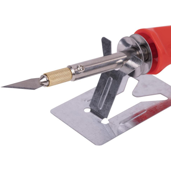 Набор для выжигания и пайки BRAUBERG 664701 (20 насадок+нож, в пластиковом кейсе)