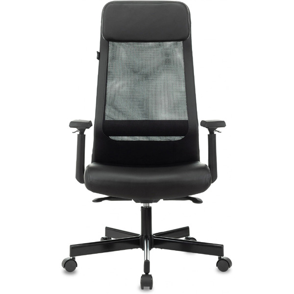 Кресло Бюрократ T-995 черный TW-01 (эко.кожа/сетка)