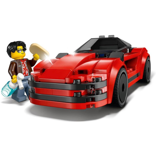 Конструктор Lego City Спортивный автомобиль 60448 (красный)
