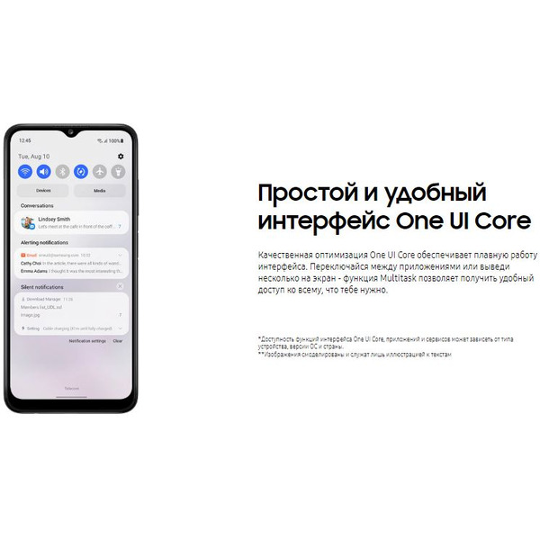 Смартфон Samsung Galaxy A03s 3GB/32GB (синий)