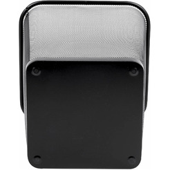 Корзина для бумаг BRAUBERG Germanium 237975 (черный)