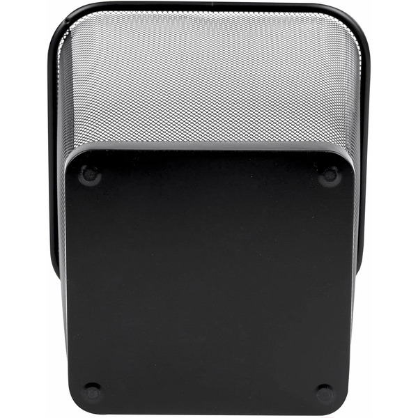 Корзина для бумаг BRAUBERG Germanium 237975 (черный)